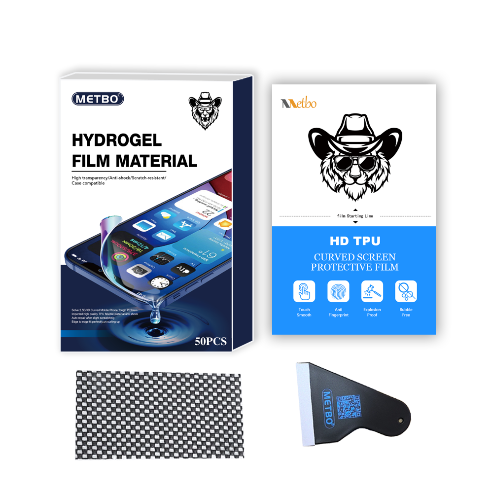 190*120mm clear screen protector